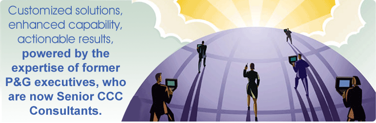 Customized solutions, enhanced capabilities, actionable results, powered by P&G expertise.